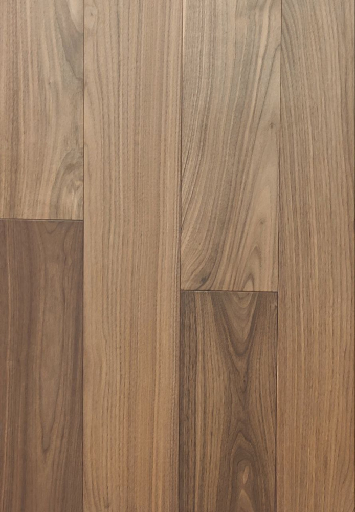 Инженерная доска Орех американский Селект Summer матовый белый лак 400-1500х150х14/3 мм (2,52 м2/упак)